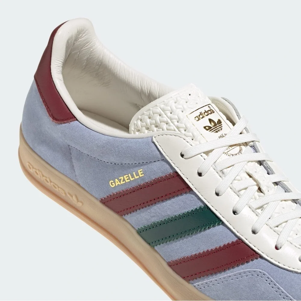 Adidas Originals Gazelle Indoor Blue Dawn Multi Men's Training Shoes Size 9
